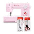 Kit Máquina de Costura HD4411 Tulip + Tesoura 8" Tecido e Tesoura Multiuso Preta