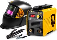 Kit Maquina De Solda Inversora 120 Amp Com Mascara
