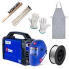 Kit Máquina de Solda Inversora Flama 161 BV Boxer com Acessórios