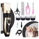 Kit Maquina Para Tosar Profissional pets Silenciosa