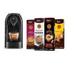 Kit Máquina Passione Preta 110V + 40 Cápsulas TRES Kit Máquina Passione Preta 110V + 40 Cápsulas TRES