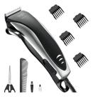 Kit Maquininha Cortar Aparar Cabelo Barba Pezinho Elgin