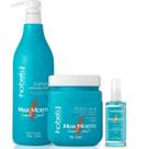 Kit Mar Morto Hobety Profissional Shampoo 750ml máscara 750g Finalizador 60ml