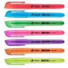 Kit Marca Texto 7 Cores Neon Fluorescente - BRW Kit Marca Texto 7 Cores Neon Fluorescente - BRW