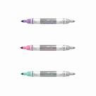 Kit Marca Texto Apagável Lumini EX c/ 3 Unidades Cis Kit Marca Texto Apagável Lumini EX c/ 3 Unidades Cis
