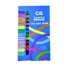 Kit Marca Texto Cis Lumini Neon Pastel Metálica com 24 Cores Kit Marca Texto Cis Lumini Neon Pastel Metálica com 24 Cores