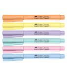 Kit Marca Texto FABER-CASTELL Grifpen Tons Pastel - 6 Unidades