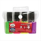 Kit marca texto Kit esmalte com 4 cores neon