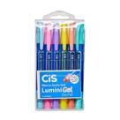 Kit Marca Texto Lumini Gel 6 Cores- Cis