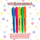 Kit Marca Texto Marcador Mini Grande Colorido Pastel Neon - Escolha Seu Kit