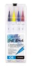 Kit Marcador Artístico Cis Graf Soft Brush 12 Cores Kit Marcador Artístico Cis Graf Soft Brush 12 Cores