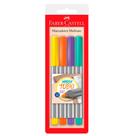 Kit Marcador Multiuso Permanente C/ 4 Cores 2 - Faber-Castell Kit Marcador Multiuso Permanente C/ 4 Cores 2 - Faber-Castell