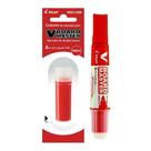 Kit Marcador p/ Quadro Branco V-Board Recarregável + Cartucho de Reposição - Pilot Canetão Recarregavel Refil
