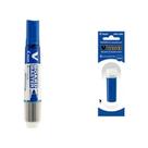 Kit Marcador Para Quadro Branco + Refil Pilot V-board Master Azul