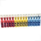 Kit Marcadores Ind 3mm 5 Vermelho + 5 Amarelo + 5 Azul Baden