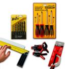 Kit Marcenaria Esquadro Grampo Broca Kit Chave Fenda/phillip