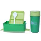 Kit Marmita Com Garrafa + Colher BPA Free - B-0231