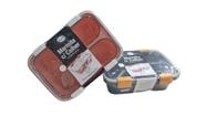 Kit Marmita Plástico 2 Peças C/ Colher Antivazamento - 20,5cm