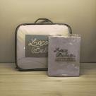 Kit Marshmallow Rosa - Edredom + Lençol de Elástico - Laço Bebê