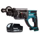 Kit Martelete Rotativo 20mm à Bateria 18V DHR202Z Makita e Bateria 18V 3.0Ah