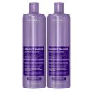Kit Máscara Capilar Prohall Antifrizz Select Blond 1L - 2 Unidades
