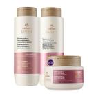 Kit Máscara Capilar Restauração e Liso Prolongado Lumina Natura