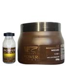Kit Máscara Creme e Ampola SOS Capilar para cabelos com Pré e Pós Químicas Progressivas 512ml