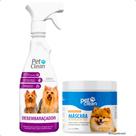 Kit Máscara de Hidratação Soft Line + Desembaraçador Pelos Longos Cachorro e Gato Pet Shop Pet Clean Kit Máscara de Hidratação Soft Line + Desembaraçador Pelos Longos Cachorro e Gato Pet Shop Pet Clean