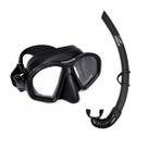 Kit Máscara e Snorkel Camo Seasub Baixo Volume Silicone Mergulho Pesca Sub Apneia