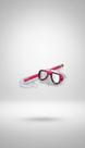 Kit Máscara e Snorkel Infantil Silicone Rosa