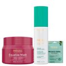 Kit Máscara Equalize 500g e Reconstrução Pro.R 200ml ProHall