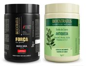 Kit Máscara Força Com Pimenta +Jaborandi 1kg Bio Extratus