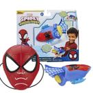 Kit Máscara Fx Homem Aranha Marvel + Lançador Shot - Hasbro