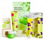 Kit Máscara, Hidratante Labial, Facial Uva Verde, Creme Mãos