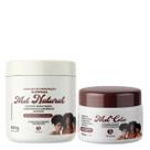 Kit Máscara Mel Natural + Mel cola 250g Modelagem Trihair