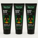 Kit Máscara Preta Facial Removedora de Cravos Black Skin Anti Oleosidade
