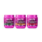 Kit Máscaras Capilar DaBelle Meu Cronograma Perfeito com 3 unidades de 400g cada
