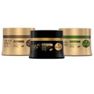 Kit Máscaras Mandioca + Cavalo Forte + Murumuru Haskell - 300g / Cabelo Ressecados