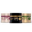 Kit Máscaras Queratina + Murumuru + Cavalo Forte Haskell 300g