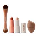 Kit Mascavo Maple Glow & Go Trio + Problender Esponja Grande