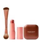 Kit Mascavo Pincel 01 + Blush Maple 6G + Bronzer Sunset 8G