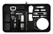 Kit Masculino 12 Peças Em Estojo De material sintético