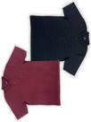 KIT Masculino 2 Peças - Camisa Polo Listrada Preto e Camisa Polo Listrada Vinho KIT Masculino 2 Peças - Camisa Polo Listrada Preto e Camisa Polo Listrada Vinho