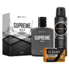 Kit Masculino Supreme Laranja Colonia Desodorante Sabonete