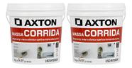 Kit Massa Corrida Interna 6 Kg Axton 2 Unidades