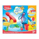 Kit Massa de Modelar com 4 Potes e 12 Acessórios Creativ - Maped