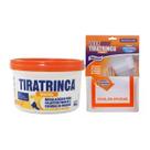 Kit Massa Tira Trinca Paredes 0,9kg + Tela 3m - Tipo Manta Tapa Trinca