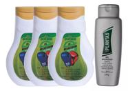 Kit Massageador Alívio para Dor Muscular: 3 Gel Nocauteador + 1 Gel Massageador 7 Plantas