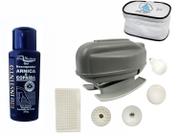Kit Massageador Elétrico Corporal 110v + Gel Arnica e Copaíba