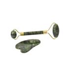 Kit Massageador Facial e Gua Sha Jade